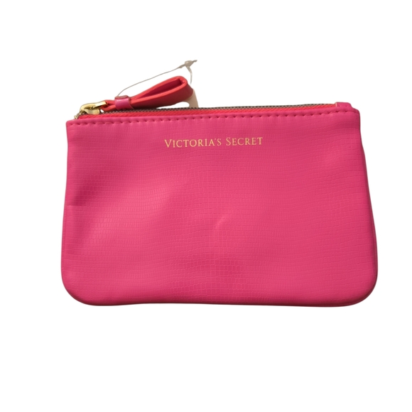 Victoria's Secret Handbags - NWT Victoria's Secret Vibrant Pink Cosmetic Case Pouch